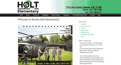Desktop Screenshot of holt.4j.lane.edu